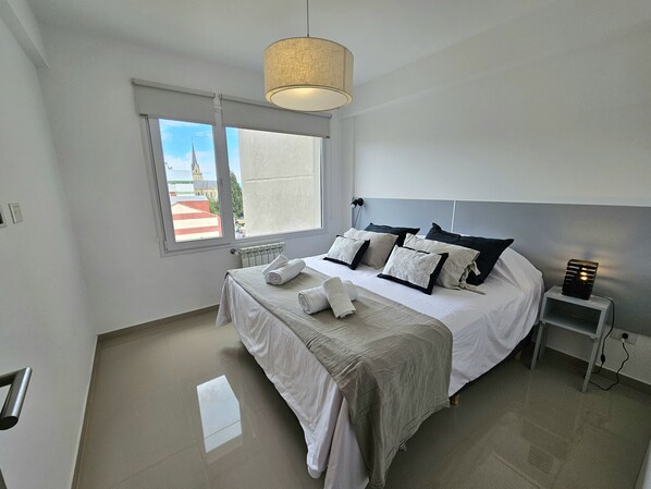 1 Schlafzimmer, kostenloses WLAN, Bettwäsche