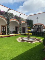 Front of property - evening/night