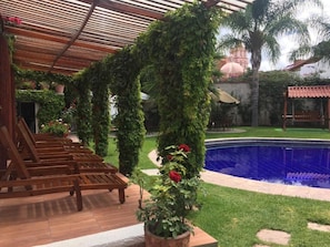 Outdoor pool - Hotel Posada del Virrey (Tequisquiapan)