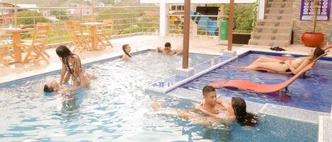 Piscina en la azotea