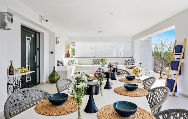 Opções para refeição ao ar livre