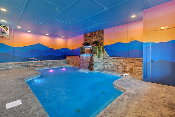 Piscine couverte, piscine chauffée
