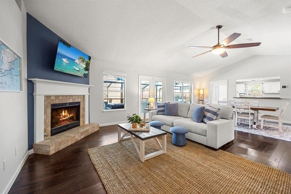 Smart TV, video games, foosball, table tennis