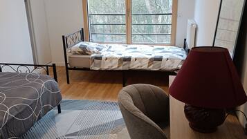 2 bedrooms, iron/ironing board, free WiFi, bed sheets