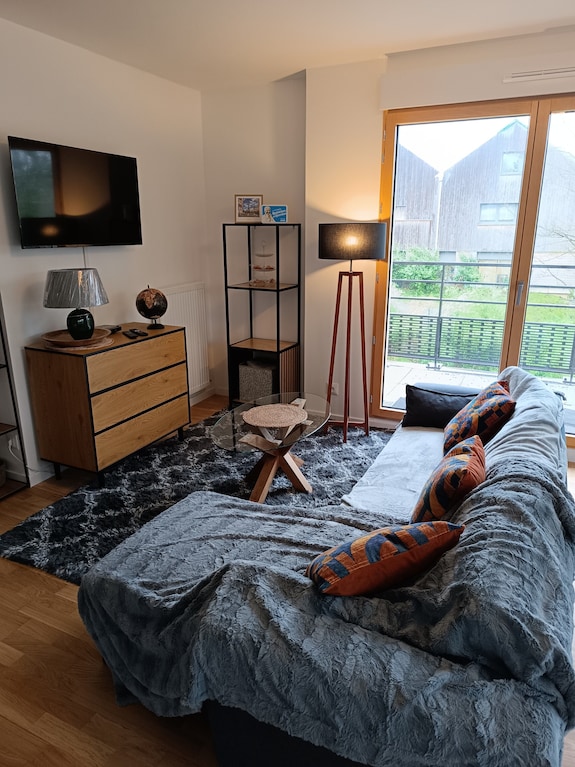 Appartement 'Chez Sibylle Chevreuse Saclay' Avec Balcon, Wi-fi Et Climatisation - Chevreuse