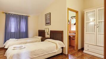 2 habitaciones y ropa de cama