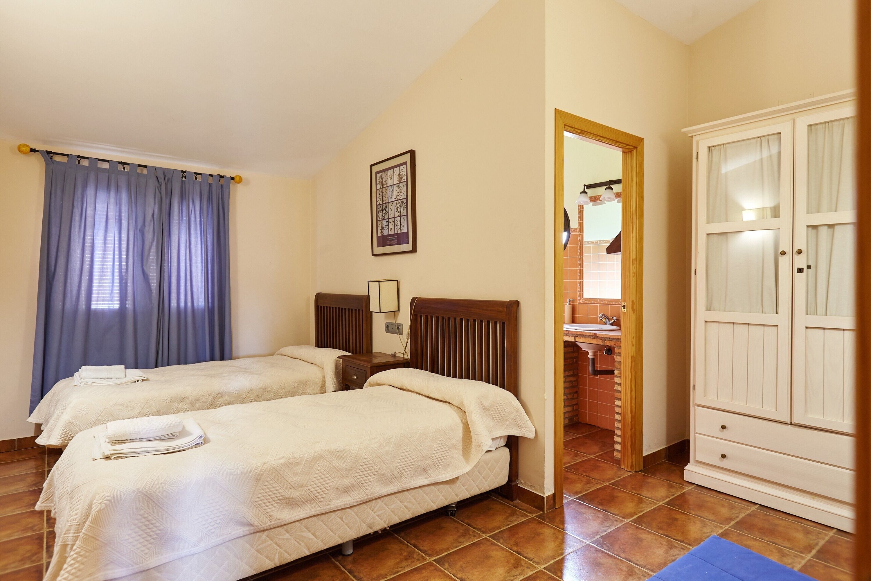 2 habitaciones y ropa de cama 