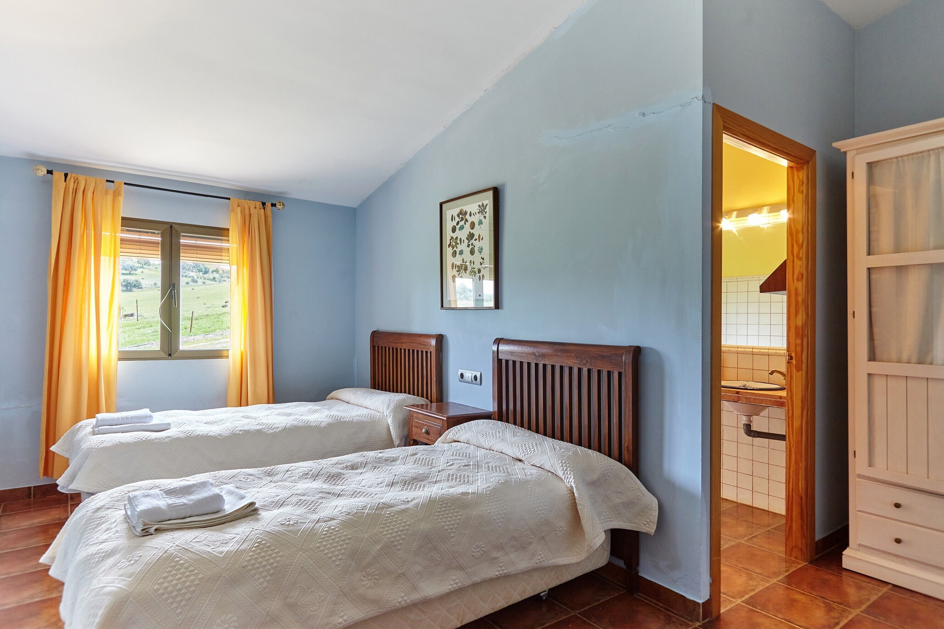 2 habitaciones y ropa de cama 