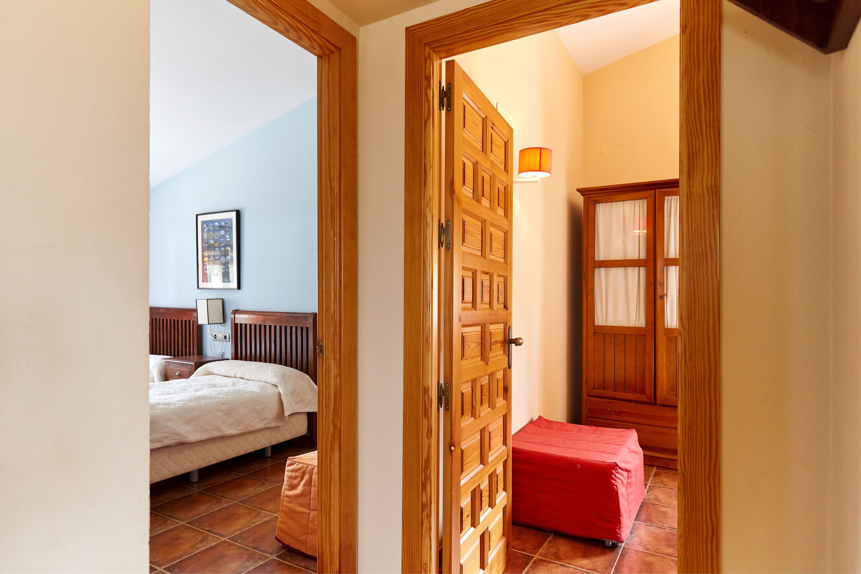 2 dormitorios y ropa de cama