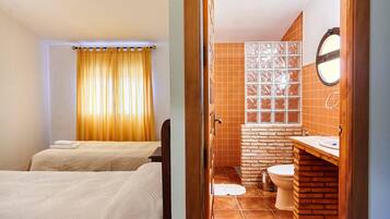 2 habitaciones y ropa de cama