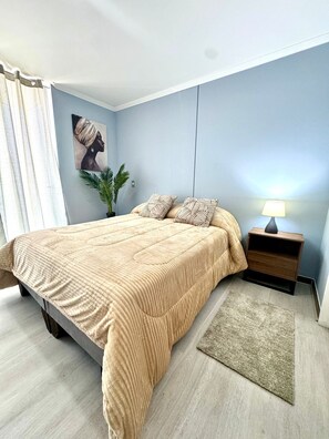 2 quartos, Wi-Fi de cortesia, roupa de cama