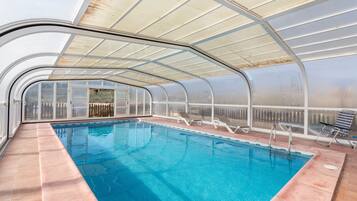 Una piscina climatizada