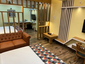 Studiosuite – executive | Sengetøy av topp kvalitet, strykejern/-brett og wi-fi (inkludert)