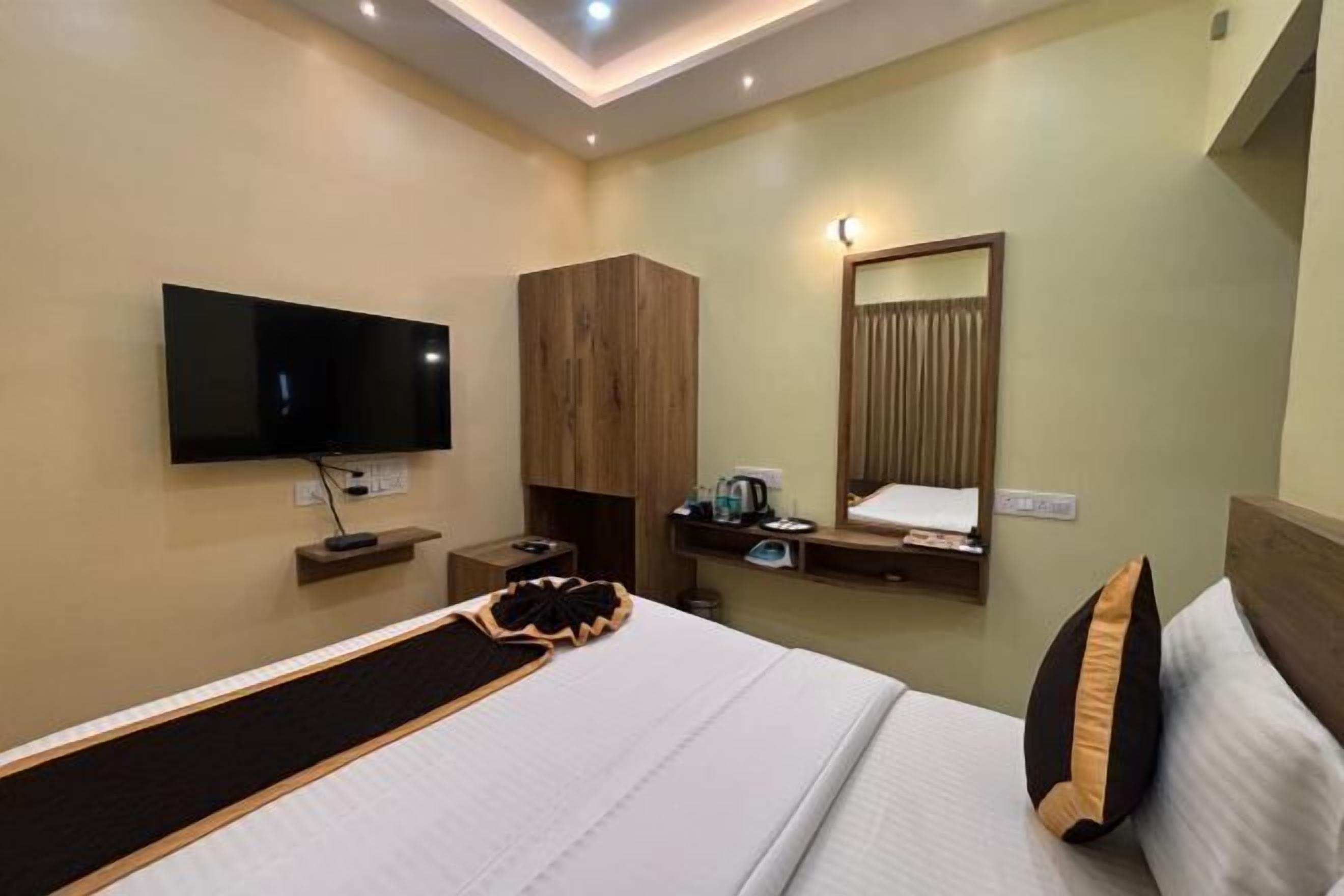 Luxe beddengoed, een strijkplank/strijkijzer, gratis wifi, beddengoed