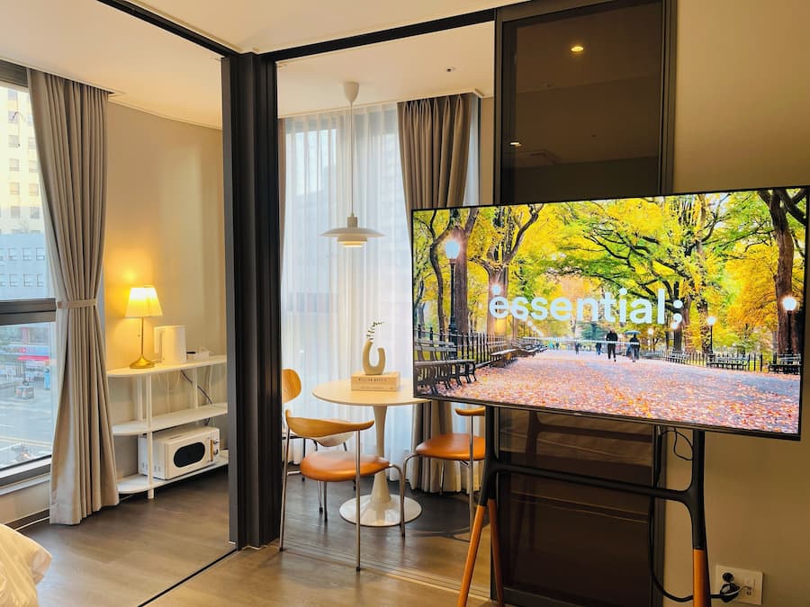 Family Twin Room | Laptop workspace, blackout drapes, soundproofing, iron/ironing board