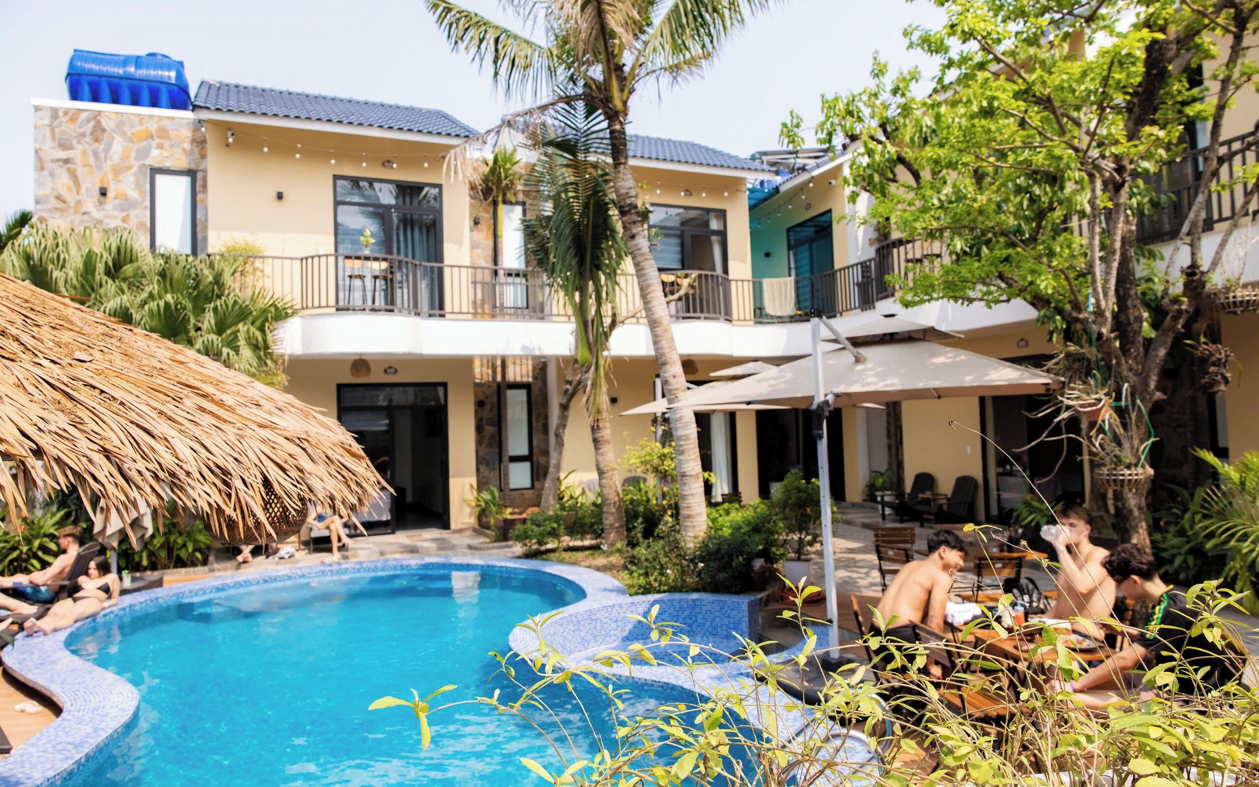 Fassade der Unterkunft