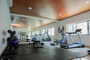 Fitness facility - Family-Friendly 3BR Apartment in Serene Malabe, Colombo (Sri Jayawardenepura Kotte)