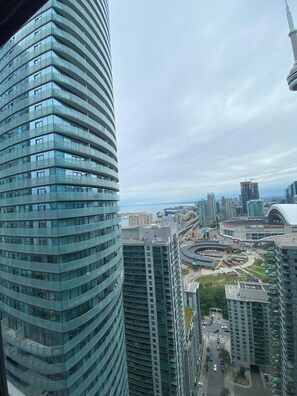 Vistas a la ciudad desde el alojamiento