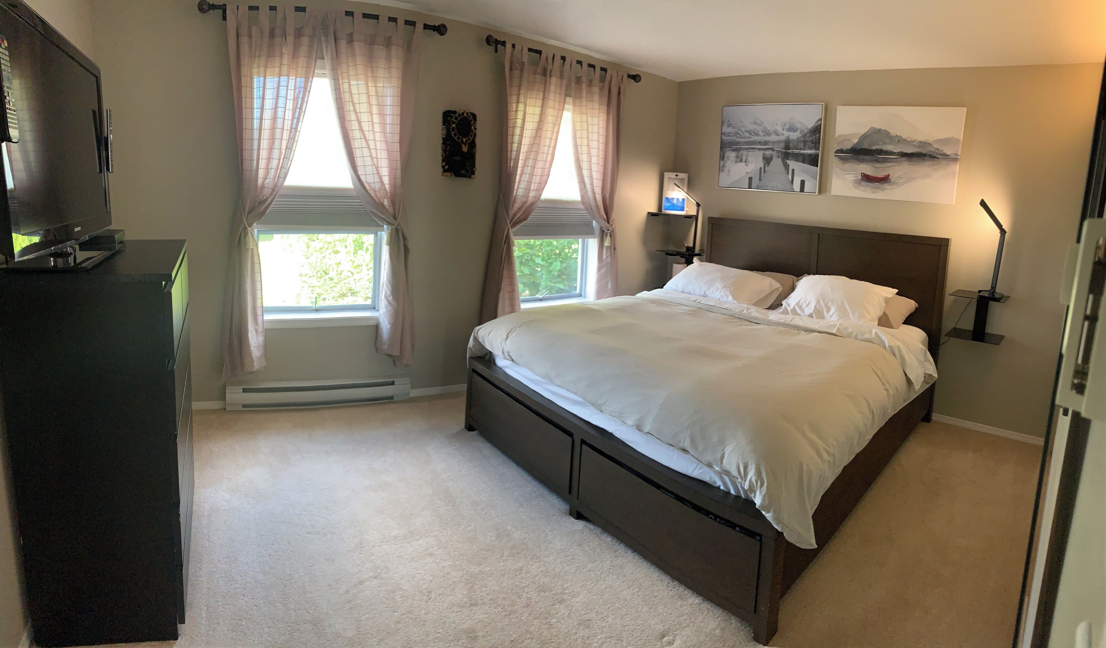 4 chambres, fer et planche à repasser, Wi-Fi, draps fournis