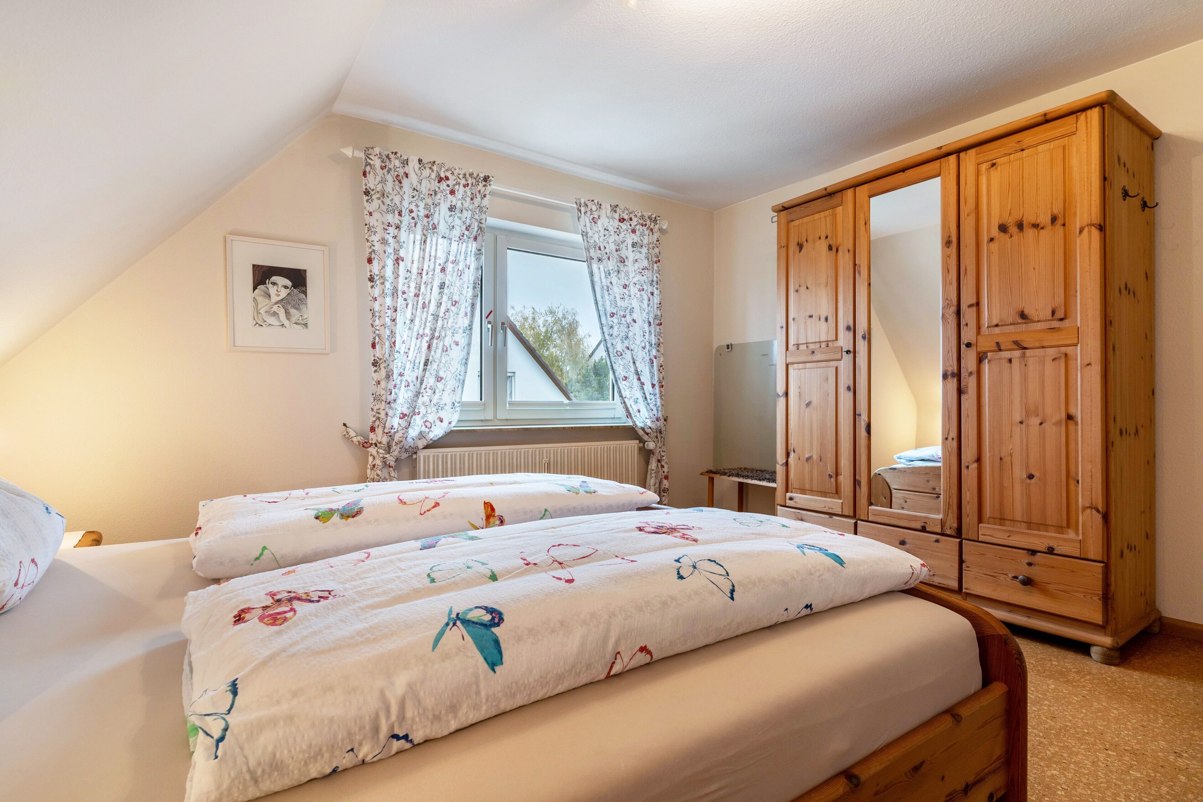 2 habitaciones, tabla de planchar con plancha y wifi gratis 