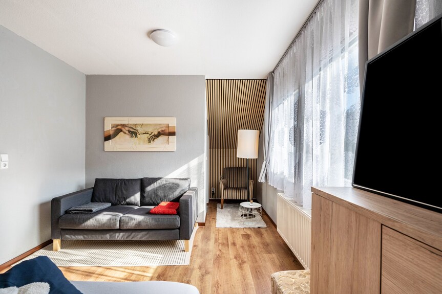 Ferienwohnung Im Ländlichen Raum" Mit Balkon Und Wi-fi - Spremberg