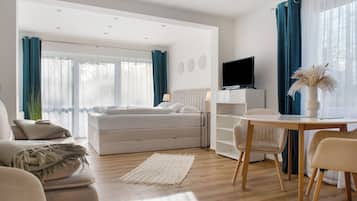 Iron/ironing board, free WiFi, bed sheets