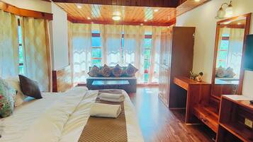 5 間睡房、熨斗/熨衫板、Wi-Fi、床單