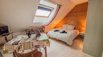 1 chambre, Wi-Fi, draps fournis