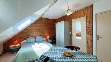 1 chambre, Wi-Fi, draps fournis