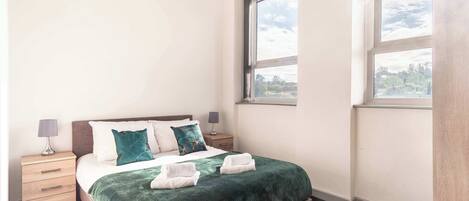 1 chambre, fer et planche Ă repasser, Wi-Fi, draps fournis