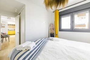 2 chambres, Wi-Fi gratuit, draps fournis