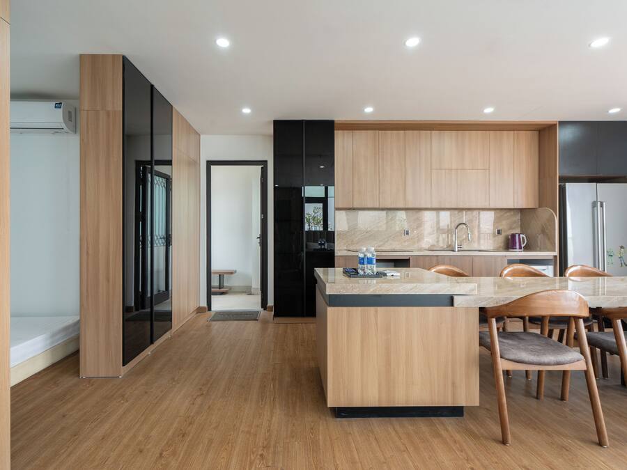 Family Apartment | Private kitchen | Fridge