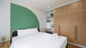 1 bedroom, minibar, in-room safe, desk