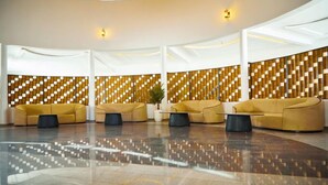 Sitteområde i lobbyen