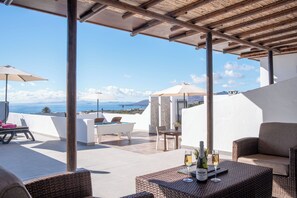 Outdoor dining - Lanzarote Apartment Orquidia  (Tías)