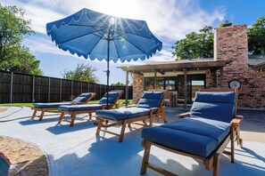 Terrace/patio - Palm Springs / Pool & Game Room! (The Colony)
