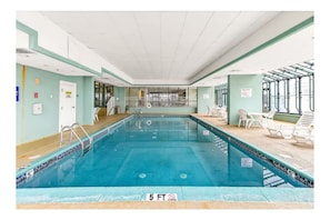 Indoor pool, outdoor pool