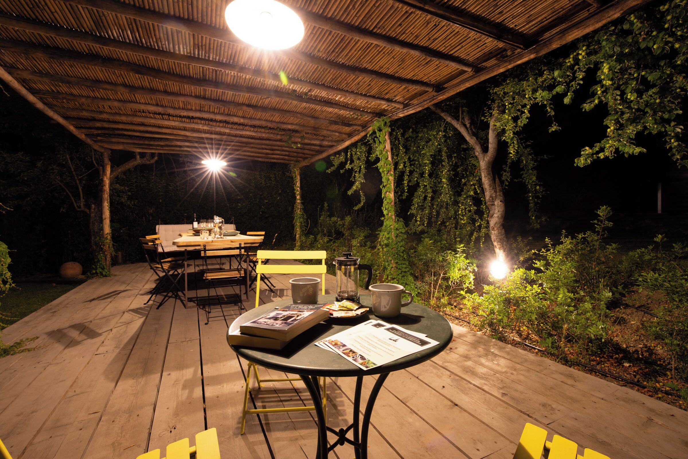 Opções para refeição ao ar livre