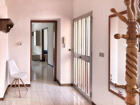 Interior. Vacation Home with Breathtaking View of Isola del Liri Waterfall