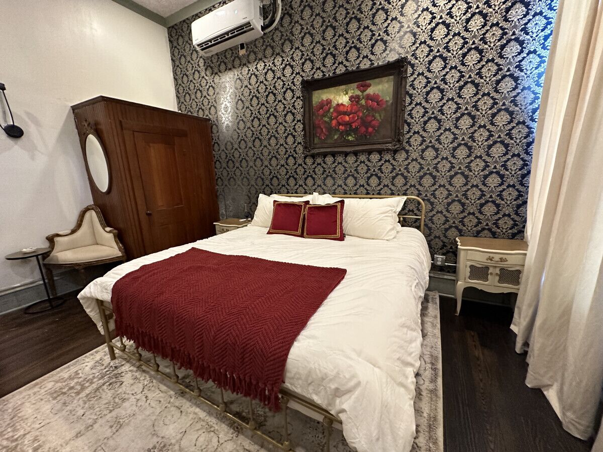 1 soverom, strykejern/-brett, wi-fi (inkludert) og sengetøy