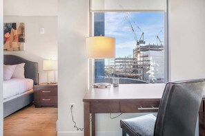 1 bedroom, desk, iron/ironing board, WiFi