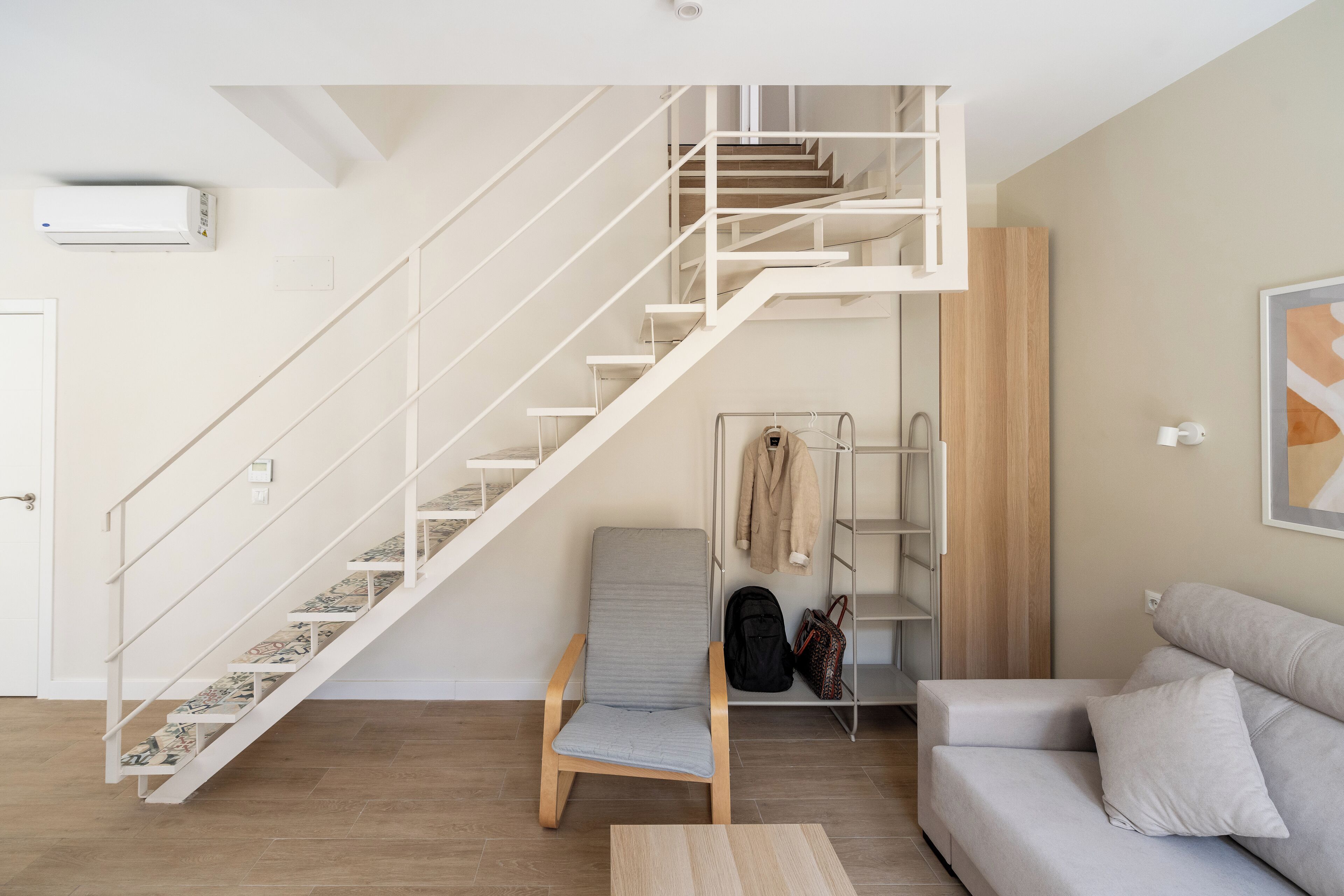 Familien-Maisonette, 2 Schlafzimmer, Stadtblick | Wohnbereich