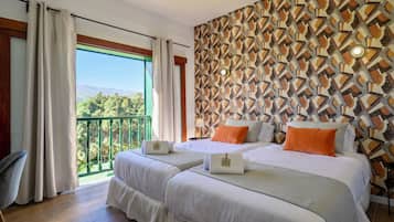 Standard Double Room, Golf View | Desk, laptop workspace, free WiFi