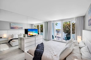 Leilighet | 1 soverom, skrivebord og internett