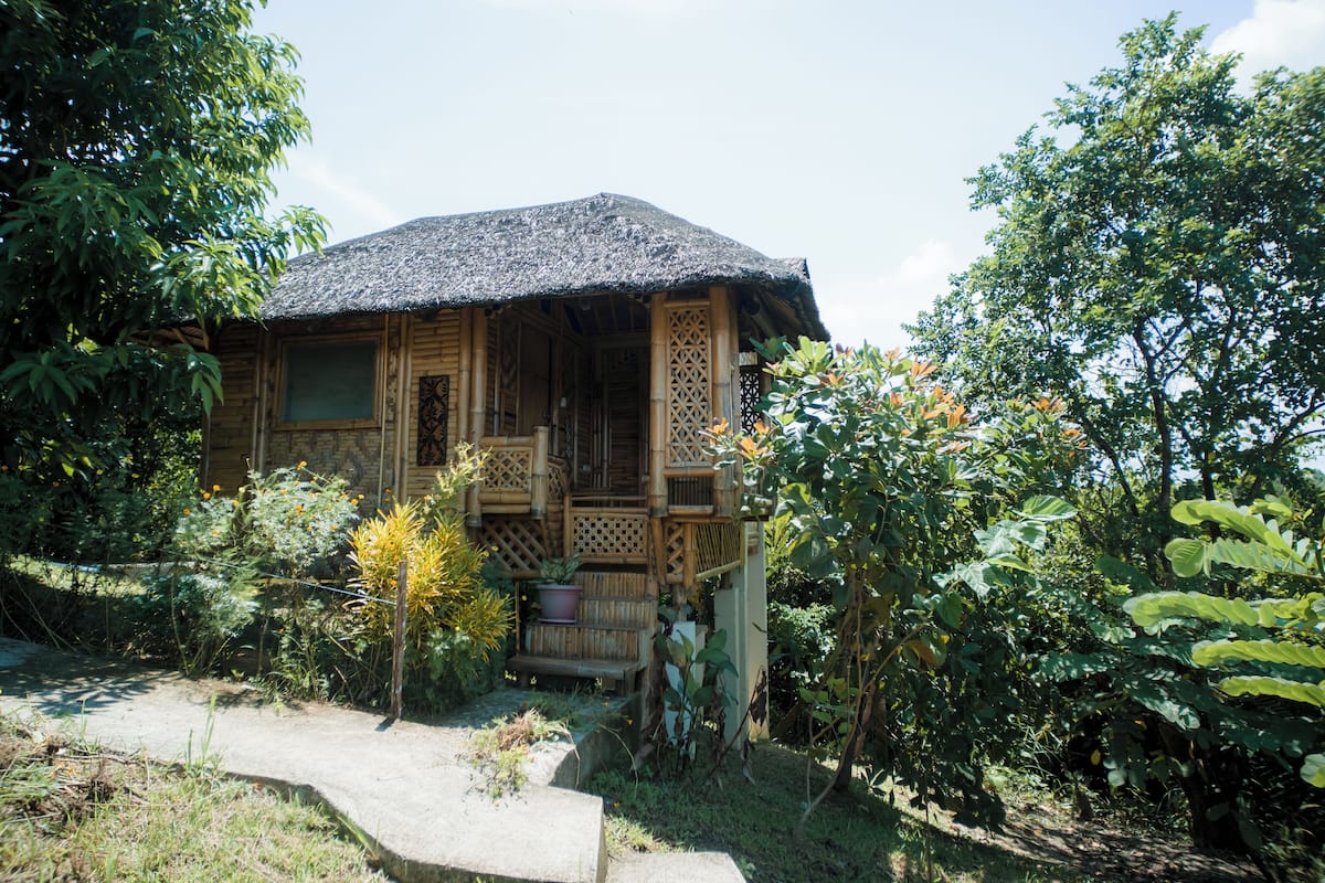 Cottage Ăconomique, vue partielle sur la mer | Vue de la chambre