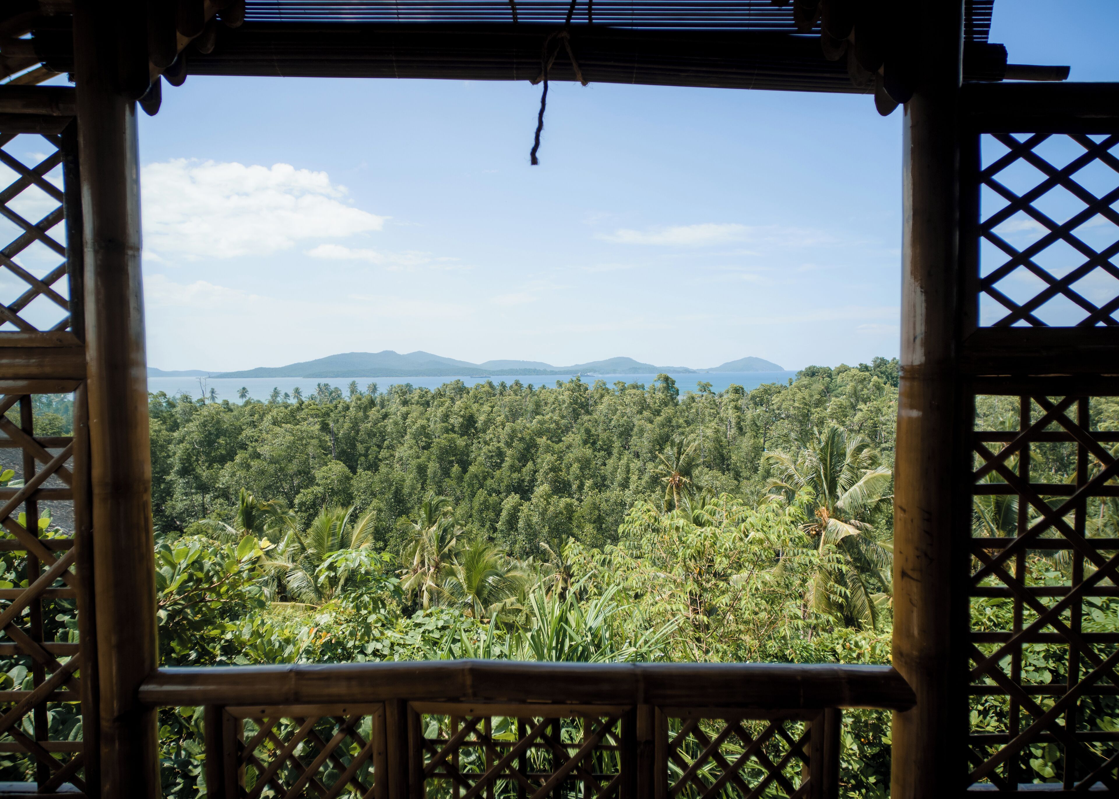 Standard-Ferienhaus, Meerblick | Ausblick vom Zimmer