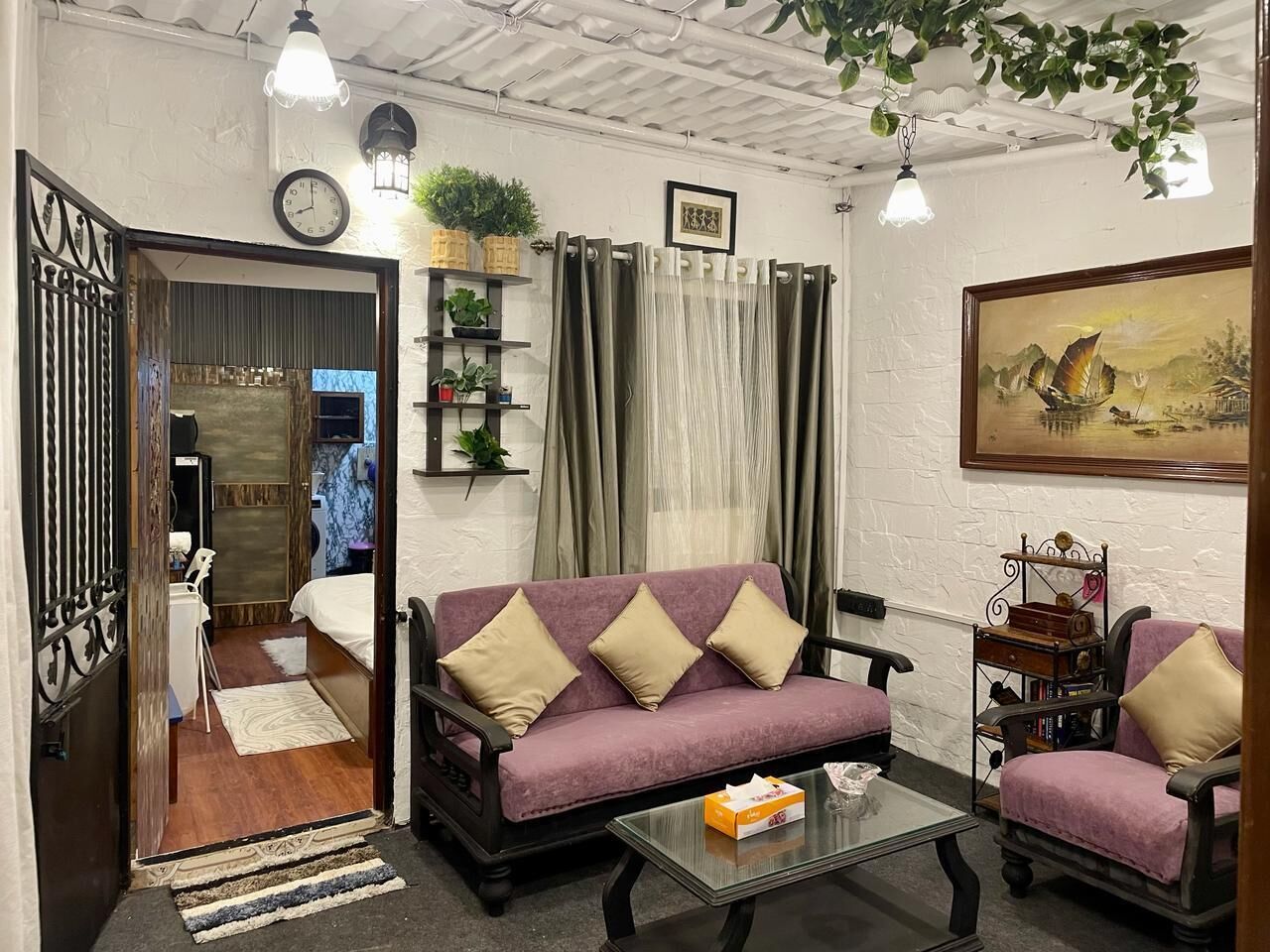 1 soverom, strykejern/-brett, wi-fi og sengetøy