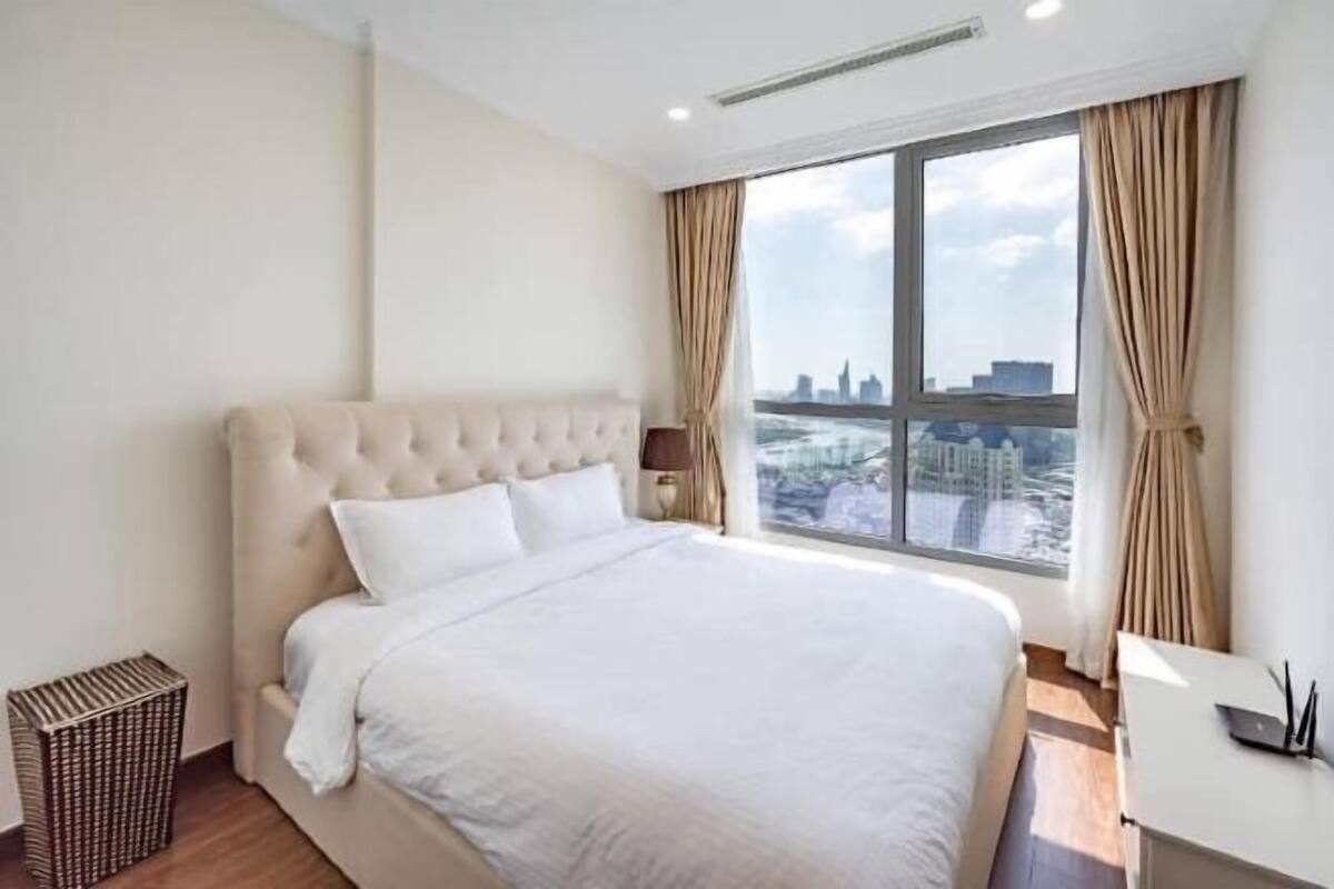 4 soveværelser, senge med madrasser af memory foam, minibar