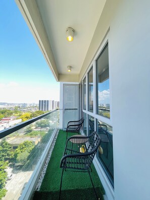 Familie appartement | Balkon