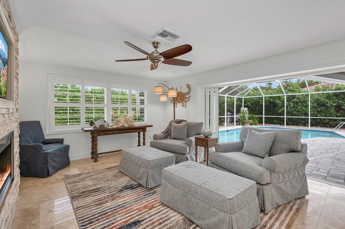 Photo 8 of Naples Coastal Beach Cottage W/ Private Pool - Walk to the Beach & Waterside!